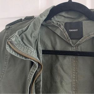 Camo Green Utility Jacket